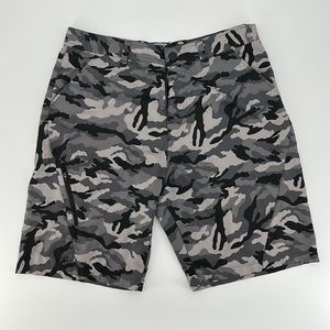 Men’s Camo Shorts (Size Large) 96% Polyester 4% Spandex